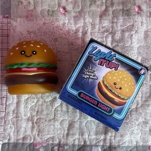 Kawaii Hamburger Night Light